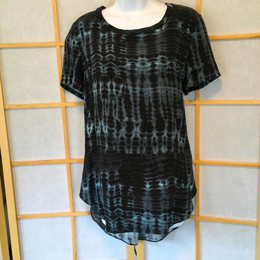 Acrobat Tie-Dye Silk Top